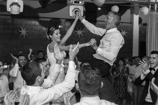 La mariée se déchaine