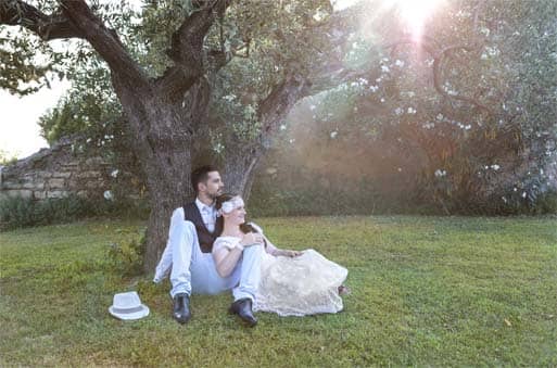 Repos sous l'olivier