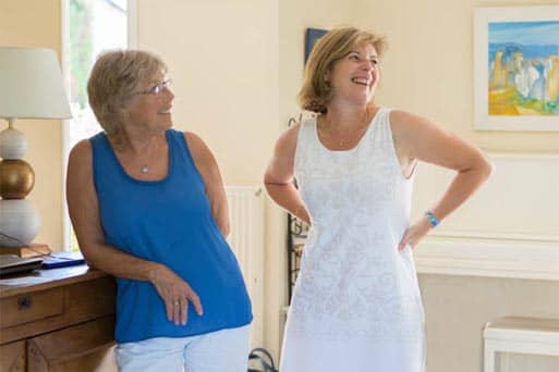 La grand-mère et la mère