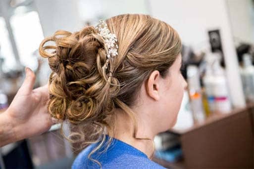 Insert sur la coiffure