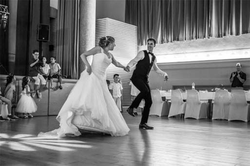 Une danse préparée pour l'occasion
