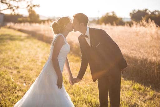 Séance au soleil couchant