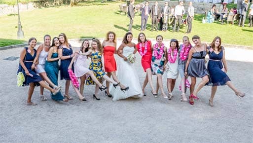 Une photo de groupe originales