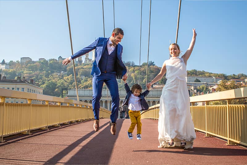 Un saut sur le pont de Lyon.