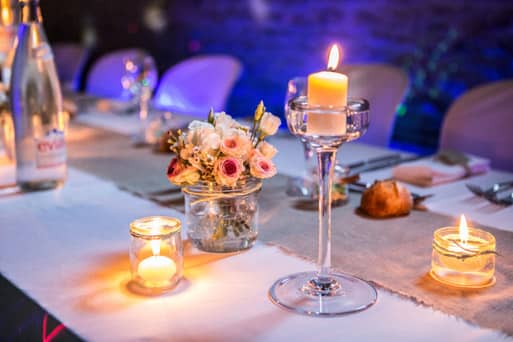 détail-1 Bouquet et bougie