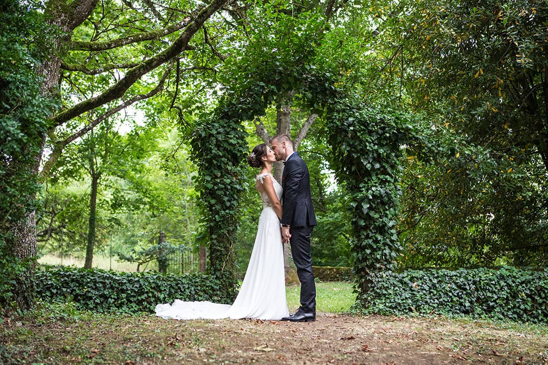 Une arche végétale