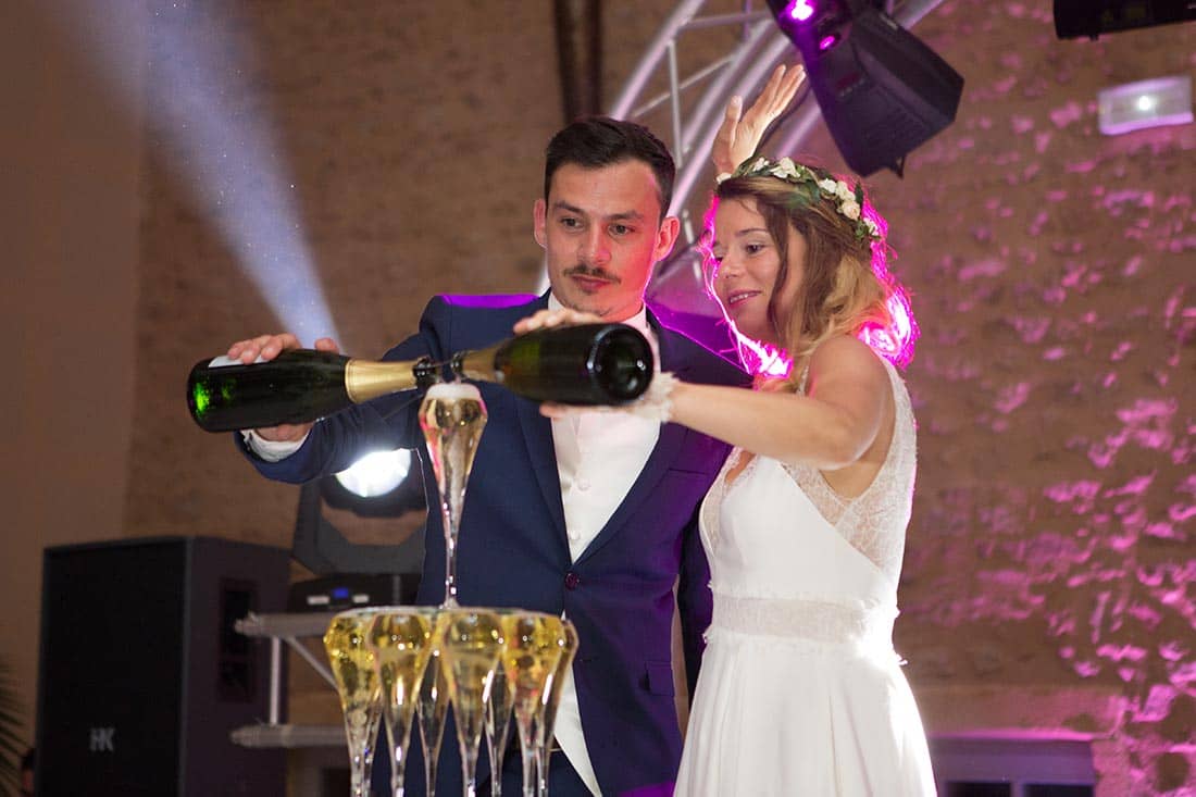 La fontaine à champagne