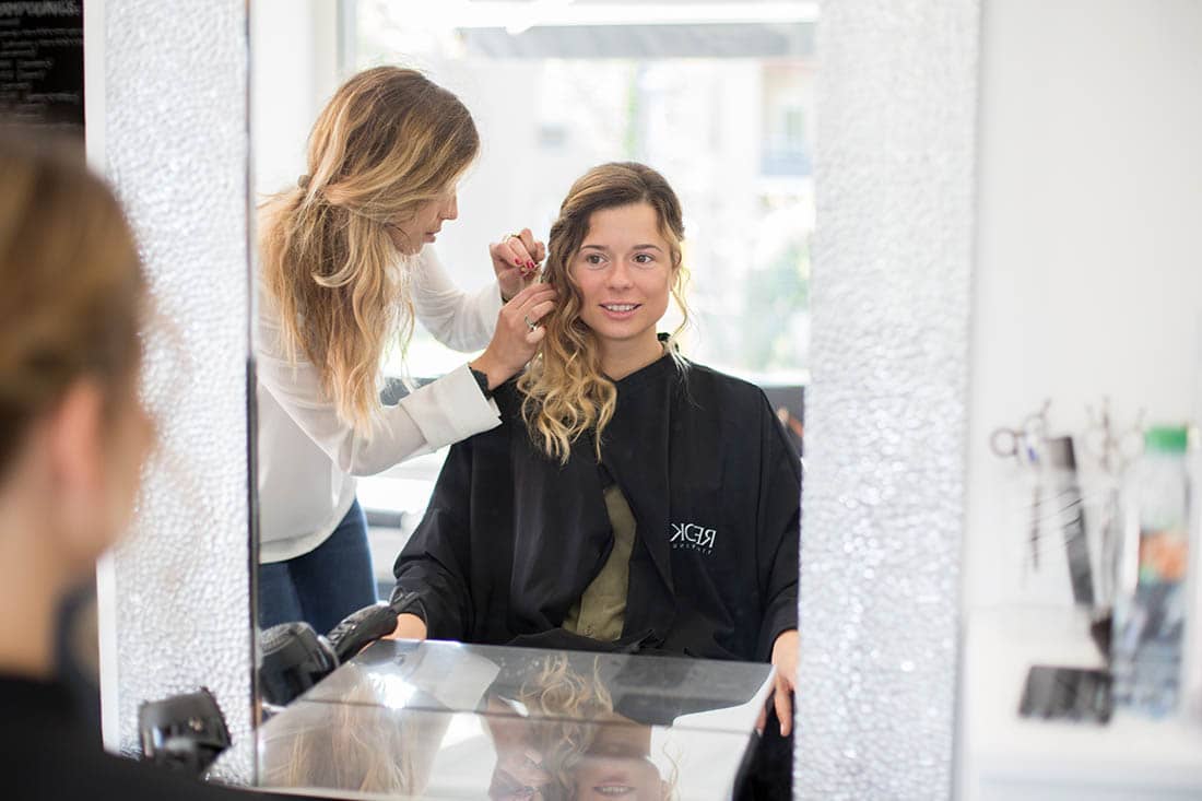 Regard dans le miroir