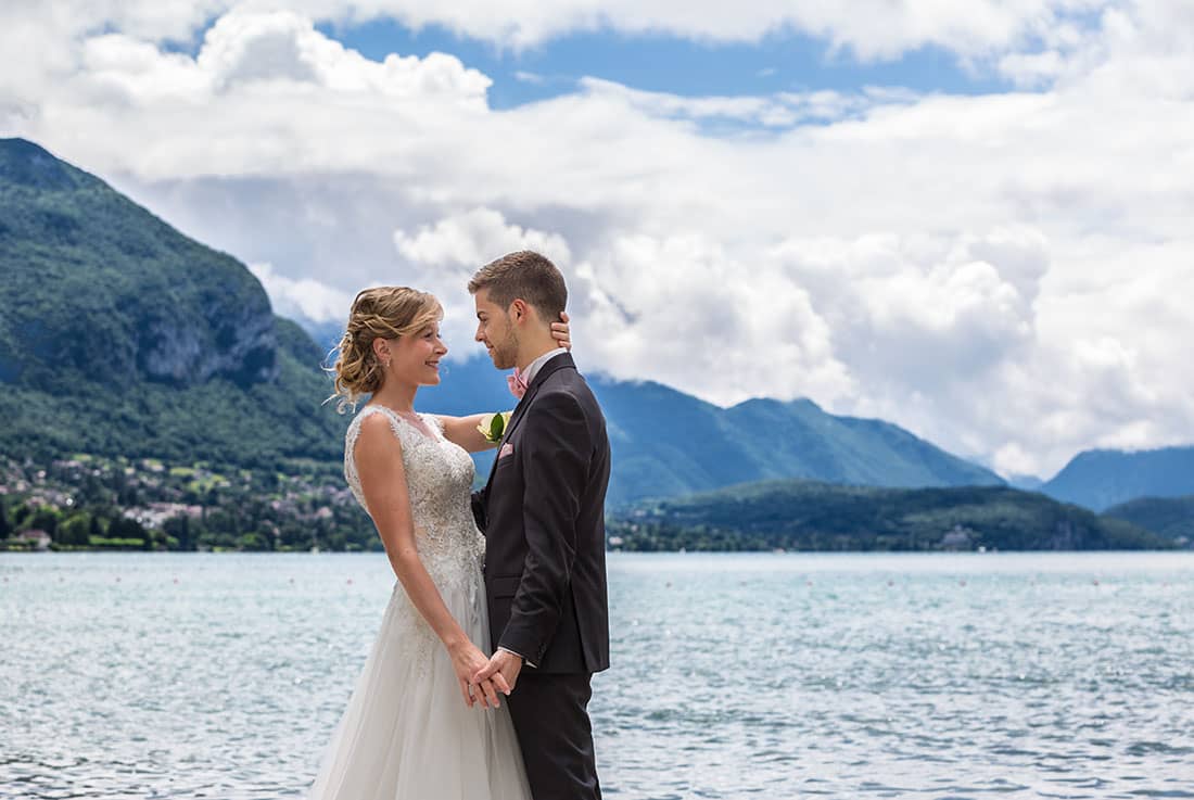 Au bord du lac d'Annecy