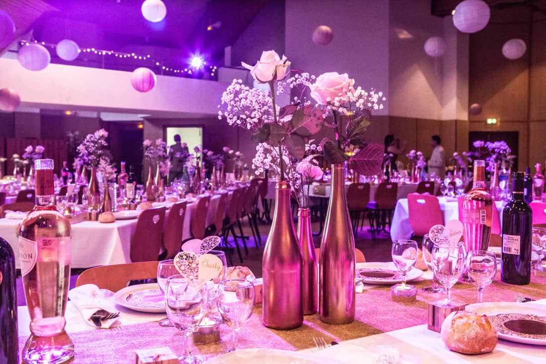 La décoration des tables