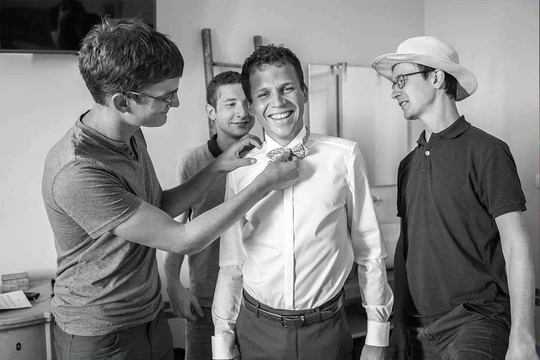 Mathieu et ses témoins