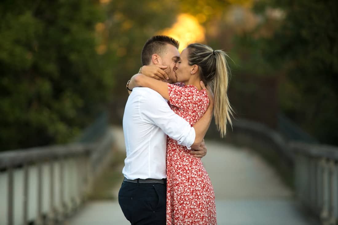 Chloé et Cédric sont sur le pont