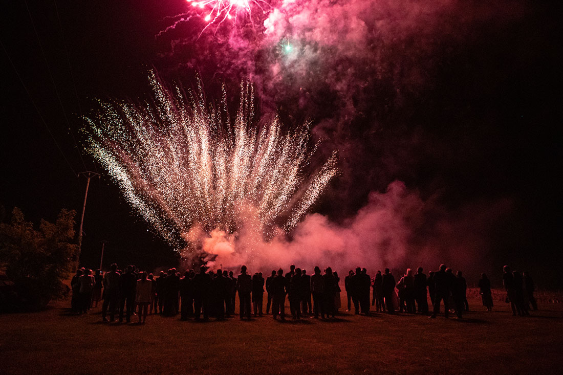 Le feu d'artifice