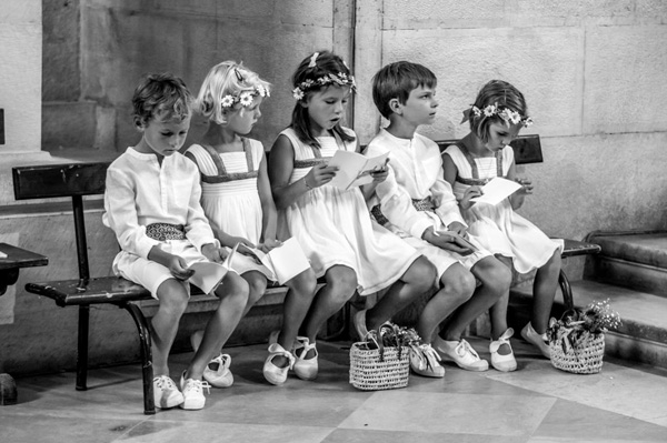 Le rituel des demoiselles d'honneur